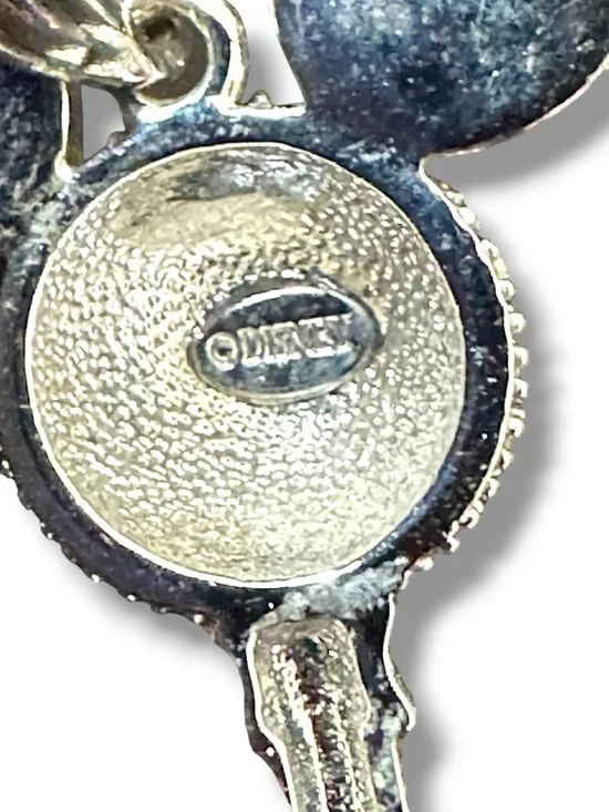 Disney Arribas Necklace Mickey Studded Crystal Key w/Display Case Genuine Disney - Picture 4 of 7